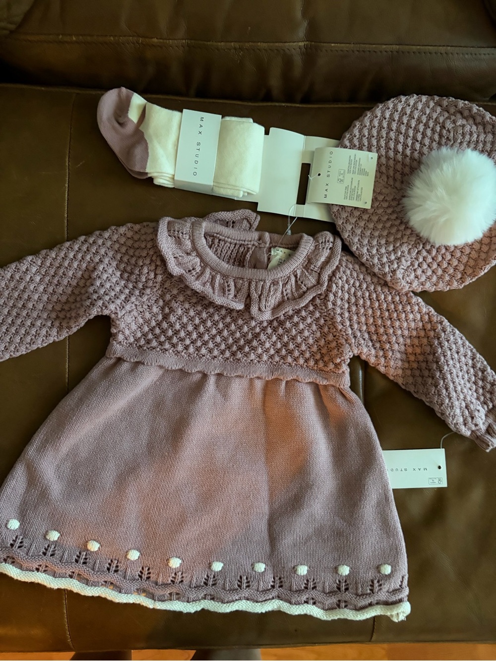 Sweater dress set
